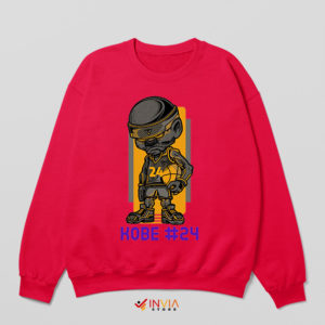 Fan Art Sad Kid Kobe 24 Meme Red Sweatshirt