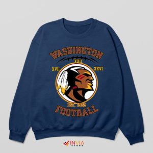 Fans Art WashingtonFootball Team Merch Navy Sweatshirt