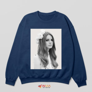 Fanwear Lana Del Rey Lighter Navy Sweatshirt