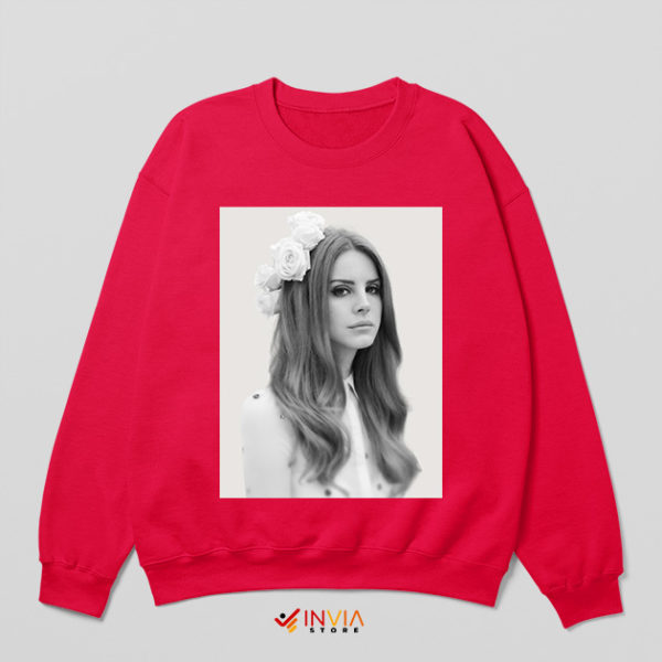 Fanwear Lana Del Rey Lighter Red Sweatshirt