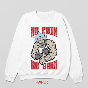 Fit Gym With Rick Morty Workout Sweatshirt