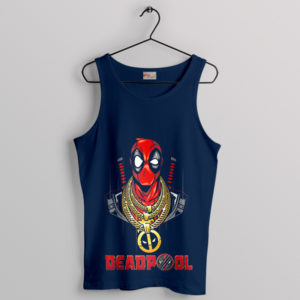 Fourth Wall Deadpool 3 Marvel Navy Tank Top