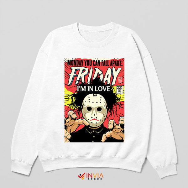 Friday the 13th 1980 I'm In Love Sweatshirt