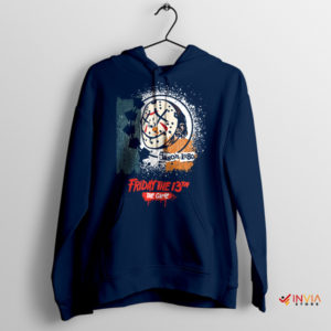 Friday the 13th Horror Icon Blink 182 Navy Hoodie