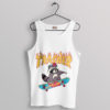 Funny Apparel Trash Animals Skate Tank Top