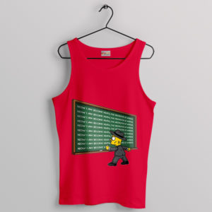 Funny Bart Oppenheimer Cast Movie Red Tank Top