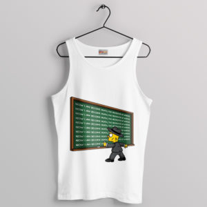 Funny Bart Oppenheimer Cast Movie White Tank Top