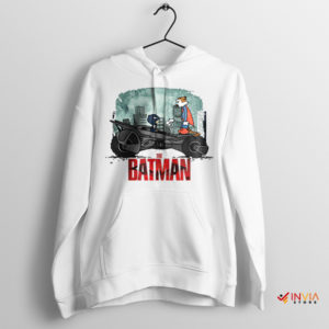 Funny Batman Batmobile Calvin Hobbes Hoodie