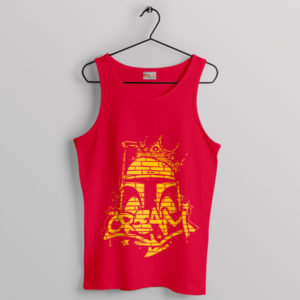 Funny Boba Fett Cream Wu Tang Red Tank Top