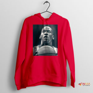 GOAT Young Michael Jordan College Red Hoodie