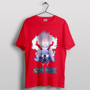 Gear 5 Luffy Art Gomu Gomu no Mi Red T-Shirt