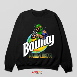 Genuine Star Wars Boba Fett Bounty Black Sweatshirt