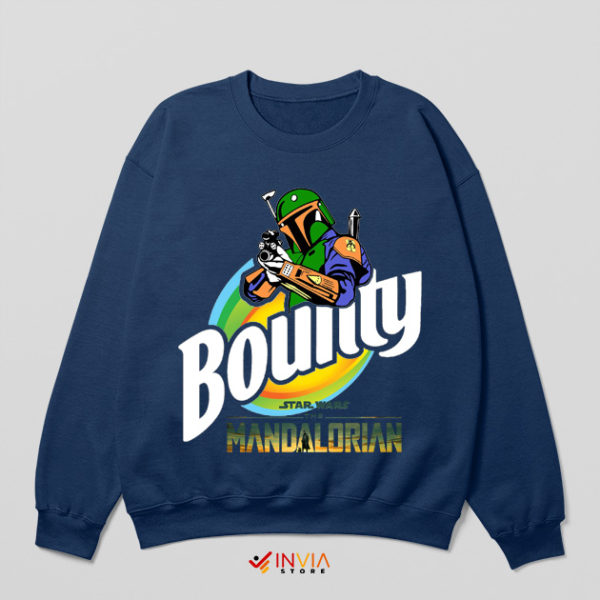 Genuine Star Wars Boba Fett Bounty Navy Sweatshirt