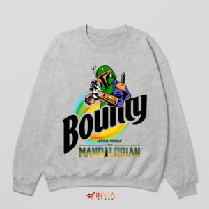 Genuine Star Wars Boba Fett Bounty Sport Grey Sweatshirt