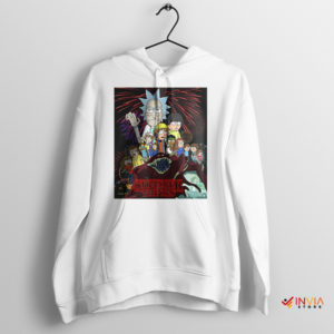 Get Schwifty Stranger Things 5 Characters White Hoodie