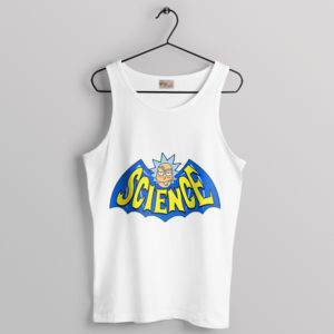 Get Schwifty Symbol The Batman White Tank Top