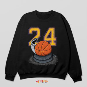 Goat 24 Kobe Black Mamba Black Sweatshirt