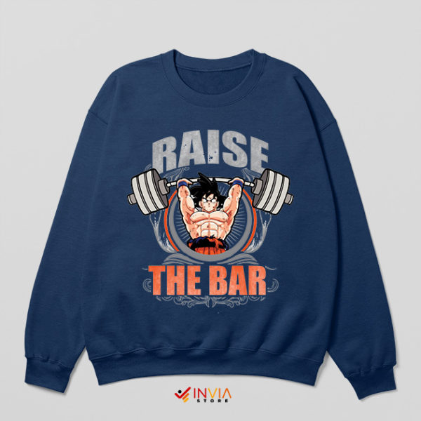 Goku Raise The Bar Insaiyan Workout Sweatshirt