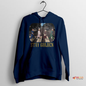 Golden Girls Walking Abbey Road Navy Hoodie