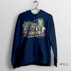 Graphic Big Trouble in Little China Navy Hoodie