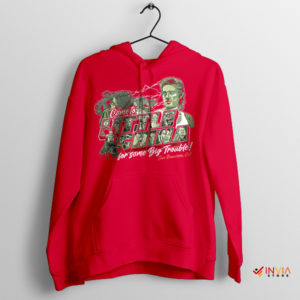 Graphic Big Trouble in Little China Red Hoodie