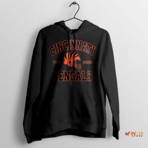 Graphic Fan Art Bengals Helmets Merch Black Hoodie