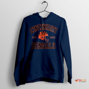 Graphic Fan Art Bengals Helmets Merch Navy Hoodie