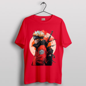 Graphic Naruto Next Generations Red T-Shirt