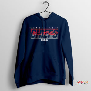 Graphic Run It Back Kansas City Navy Hoodie