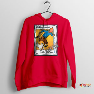 Graphic Stamp Tintin Collections Red Hoodie