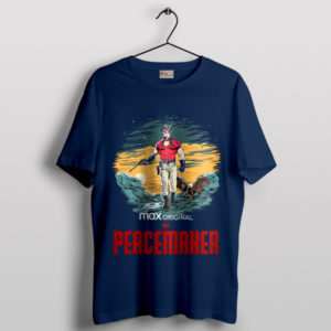 HBO Series Peacemaker DC Comics Navy T-Shirt