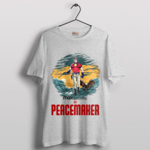 HBO Series Peacemaker DC Comics Sport Grey T-Shirt