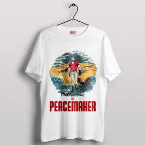 HBO Series Peacemaker DC Comics White T-Shirt