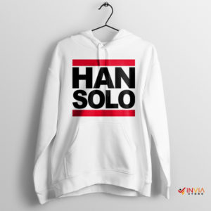 Han Solo Outfit Run DMC Symbol White Hoodie