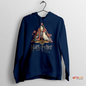 Harry Potter Hogwarts Mystery Art Navy Hoodie