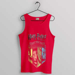 Harry Potter Houses Test Symbols Red Tank Top