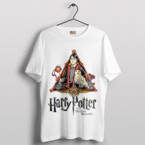 Harry Potter World Deathly Hallows White T-Shirt