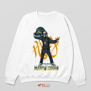 Hip Hop Mando Baby Yoda Cute Sweatshirt
