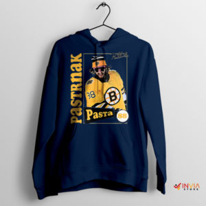 Hockey Enthusiasts David Pastrňák Fanwear Navy Hoodie