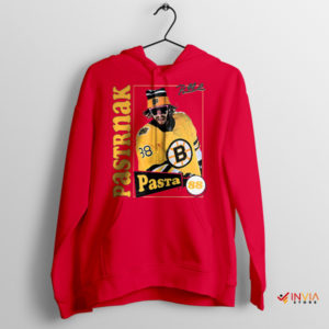 Hockey Enthusiasts David Pastrňák Fanwear Red Hoodie