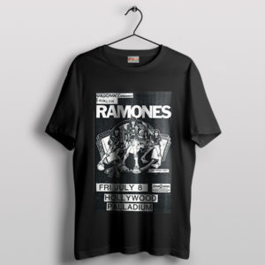 Hollywood Palladium Ramones All Dead Black T-Shirt