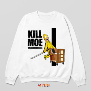 Homer Beer Kill Bill Alternative Poster Sweatshirt