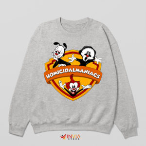 Homicidal Maniac Looney Tunes History Sport Grey Sweatshirt