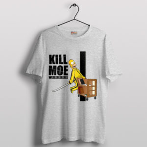 Hungry Hungry Homer Kill Bill Poster Art Sport Grey T-Shirt