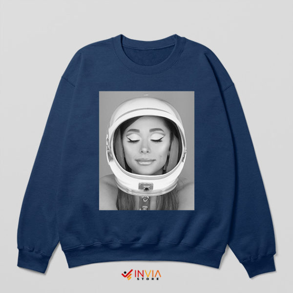 Iconic Ariana Grande Astronaut Navy Sweatshirt