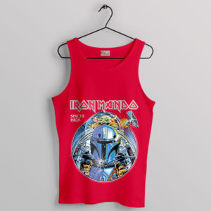 Iron Mandalorian Piece of Mind Red Tank Top