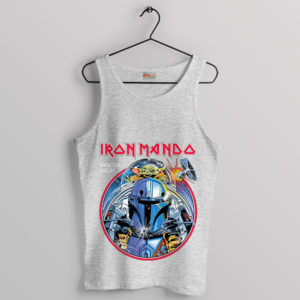 Iron Mandalorian Piece of Mind Sport Grey Tank Top