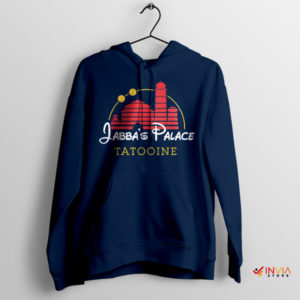 Jabba's Palace Invasion Walt Disney Castle Navy Hoodie