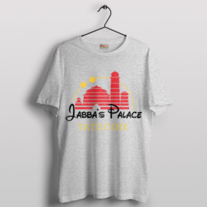 Jabba's Palace Mashup Disney Castle Sport Grey T-Shirt