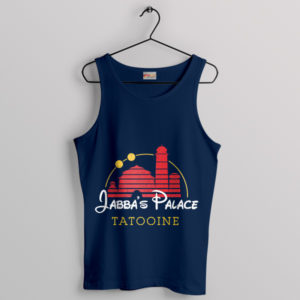 Jabba's Palace Star Wars Disney Castle Navy Tank Top